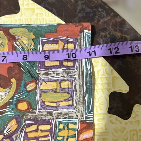 Vintage The Territory Ahead Vibrant Orange and Green Graphic Shirt - Picture 8 of 9